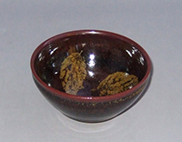 中嶋蓉子 「林檎形ボンボン入れ」 φ10.0×高10.0cm