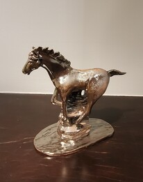 松浦清人 陶彫「馬」