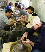 作陶体験 電動ロクロ